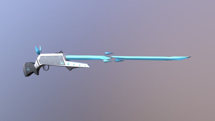 Arma LP - Rifle de hielo 3D Model