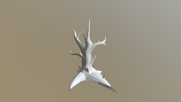 Evil Tree 3D Model