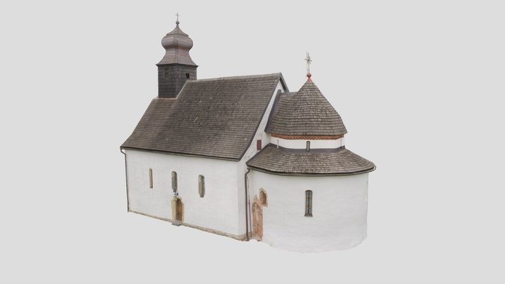 Rotunda Horiany Exterior 3D Model 3D Model