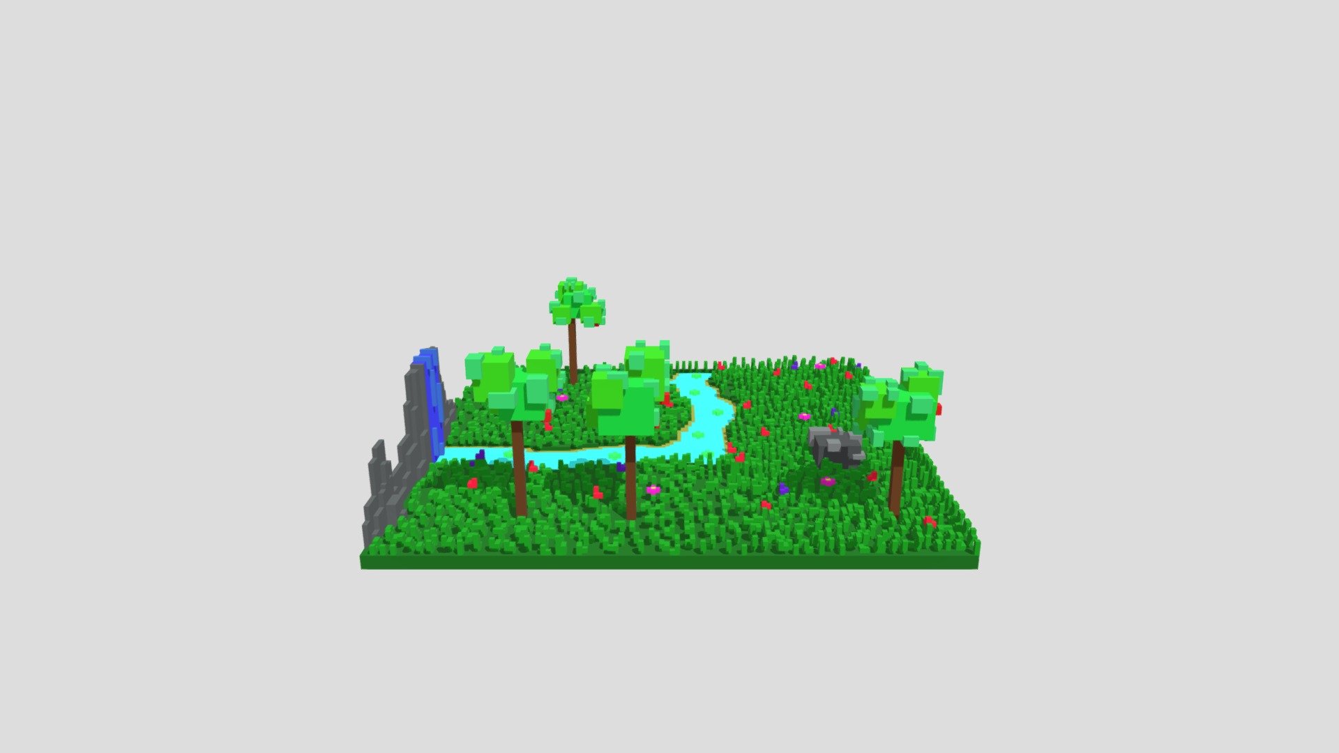 Voxel艺术公园