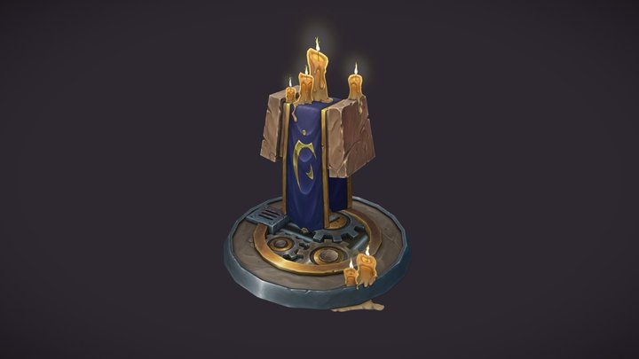 Altar of the Engineer 3D Model