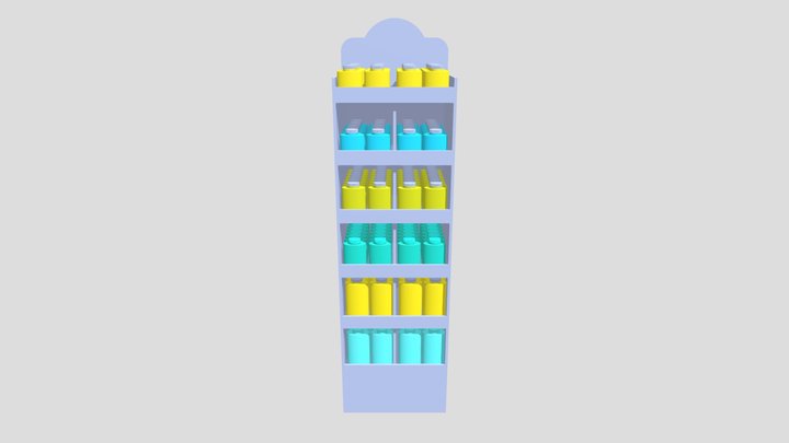exhibidor 3D Model