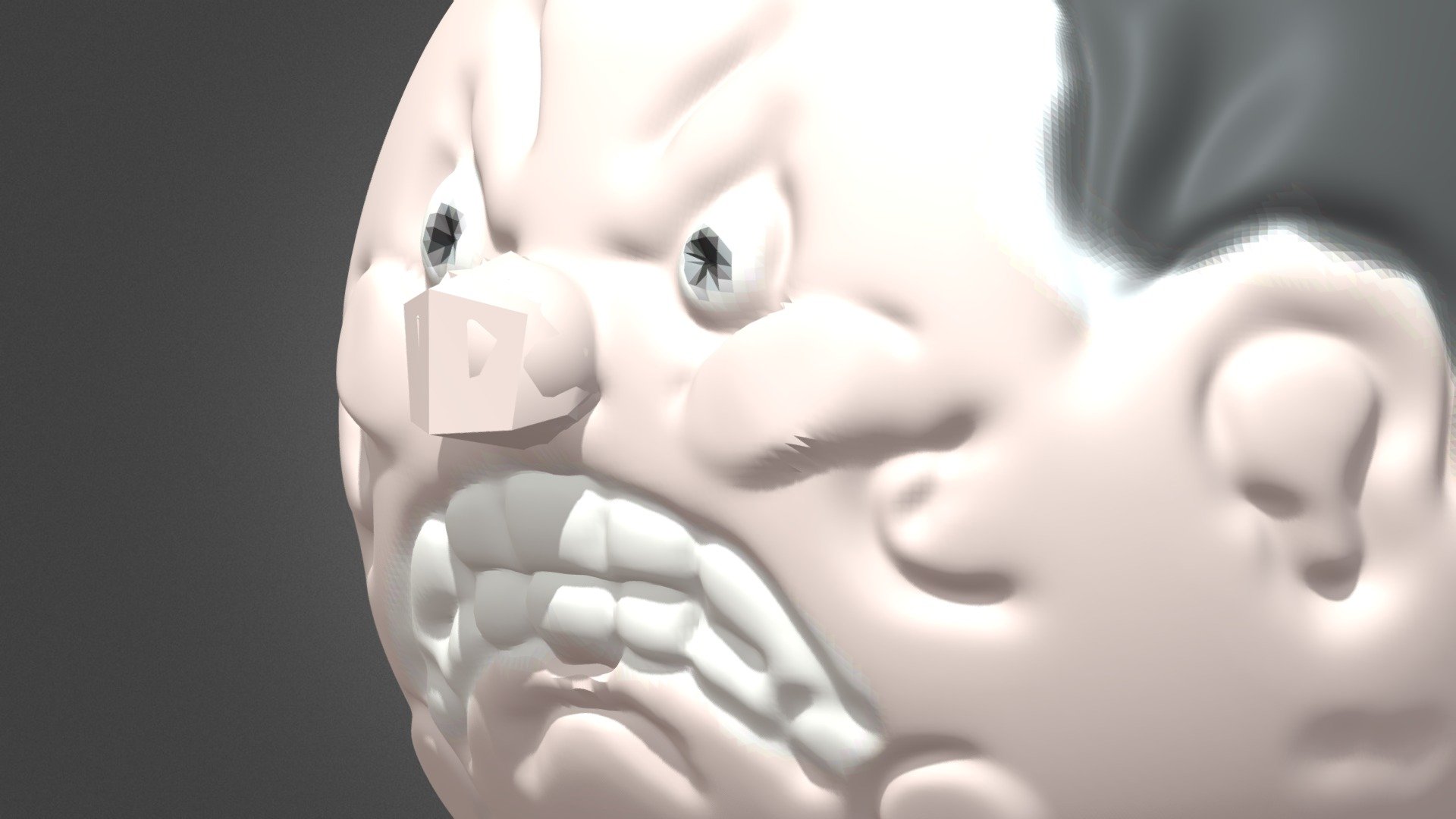 Angry face - Download Free 3D model by Wuzulyyy [e1f158d] - Sketchfab