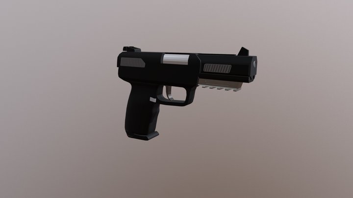 Pistol Original V2 3D Model