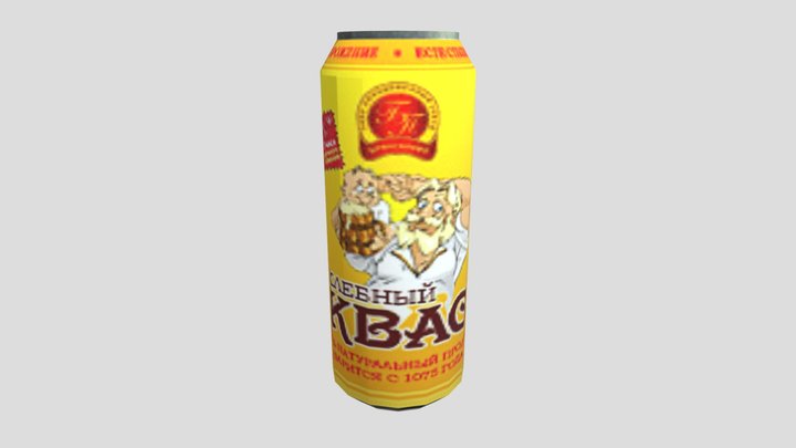 can Bread kvass 3D Model