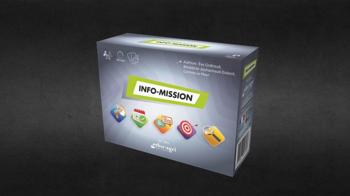 Boite Info-Mission 3D Model