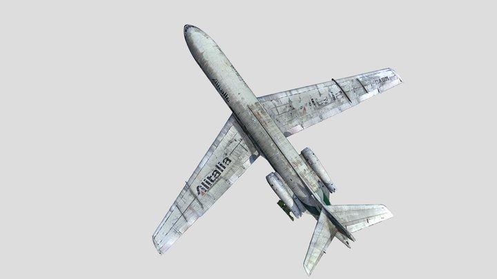 Skydio 3D SCAN - Aereo Alitalia "Caravelle" 3D Model