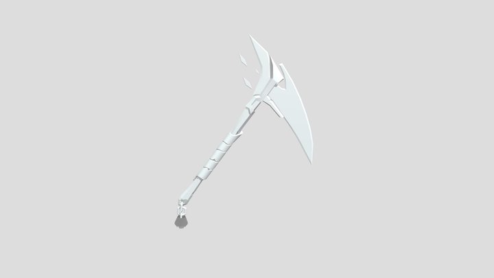 guadaña morada 3D Model