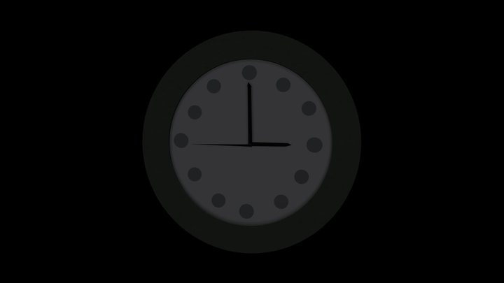 Petscop's Clock 3D Model