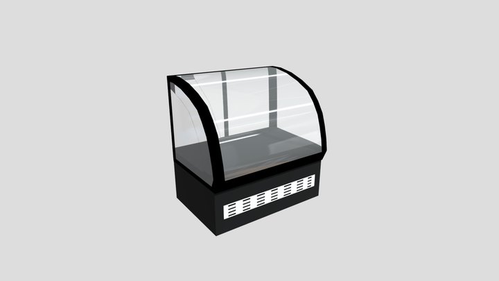 Pastry refrigerator 3D Model
