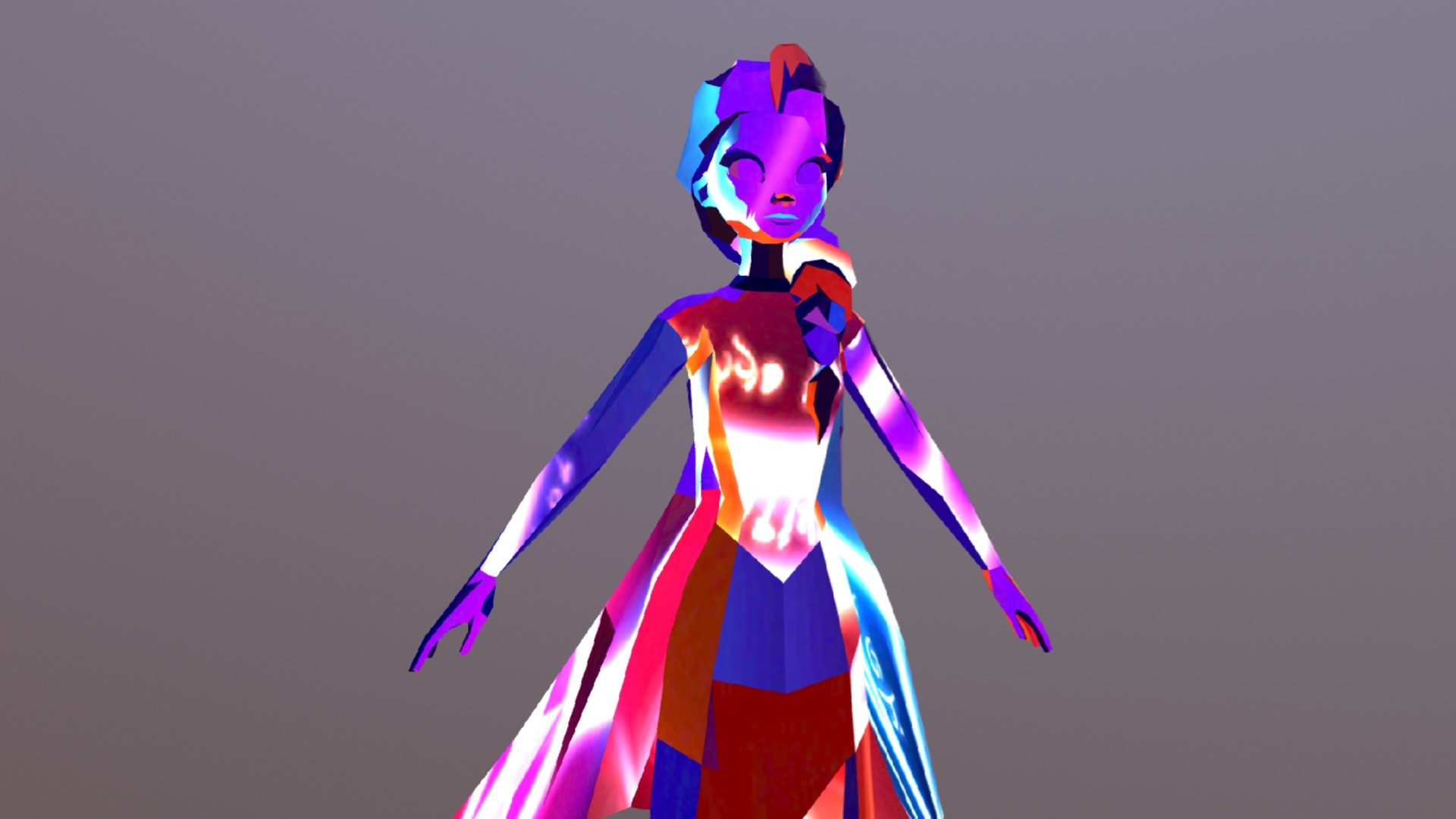 Neon queen