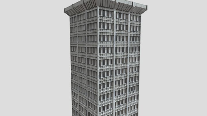 Building 07 3D Model