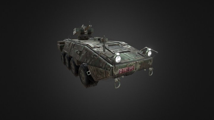 Btr 3D Model