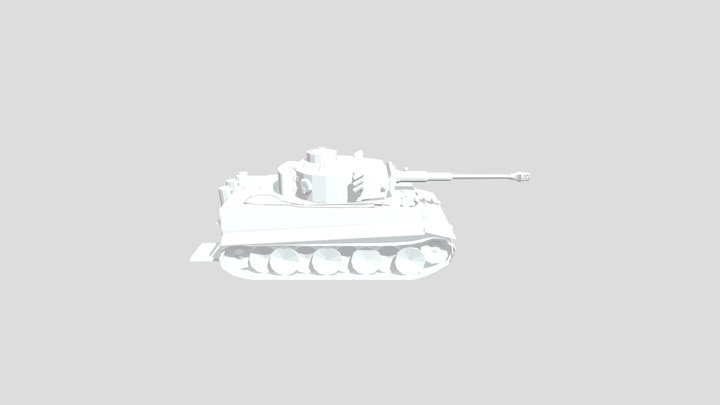Tiger 1 3D Model