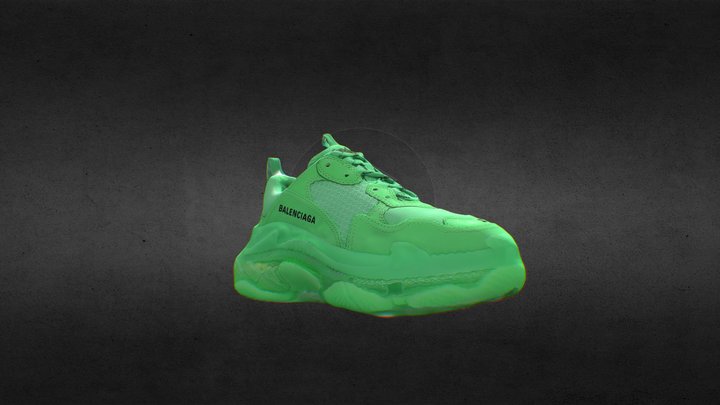 Balenciaga Triple S 3D Model