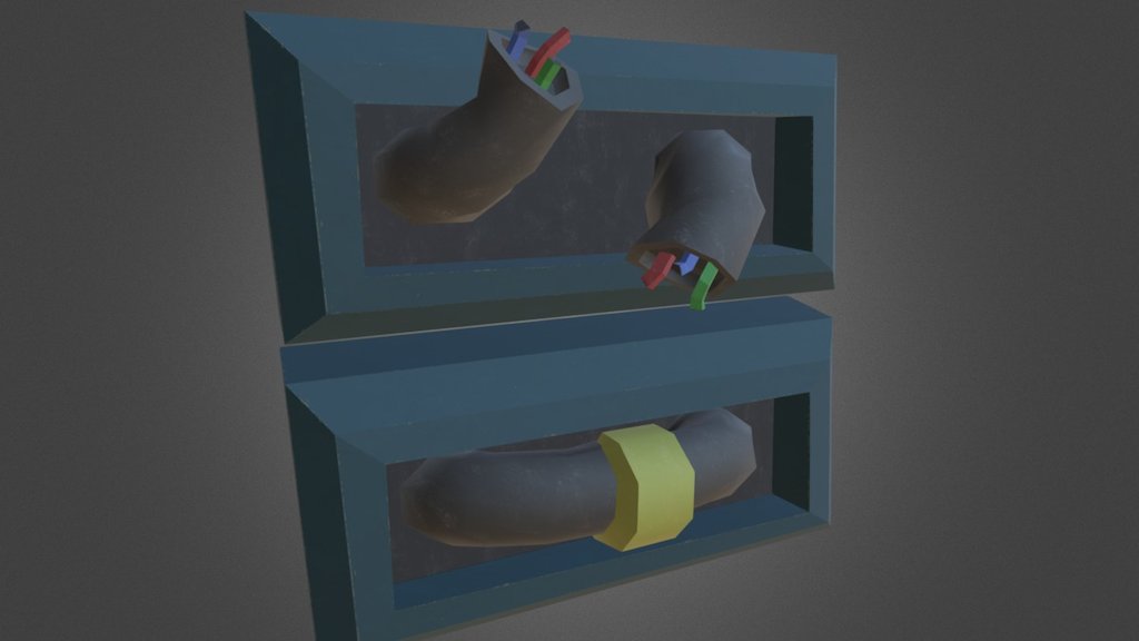 Broken / Repaired Pipe [Spaceship Indweller]
