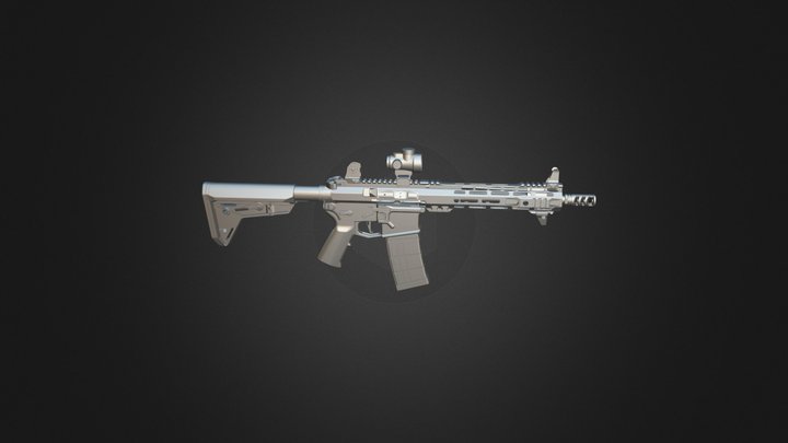AR-15 3D Model