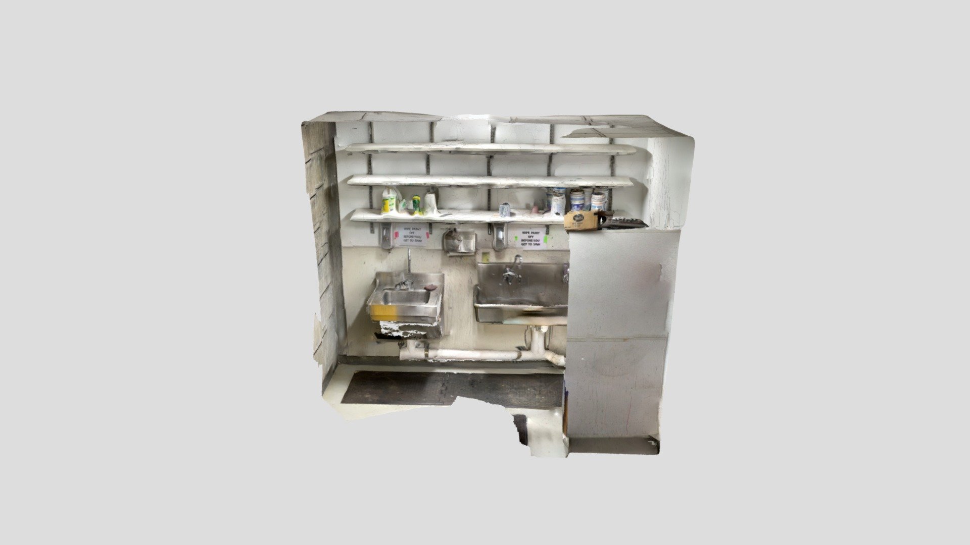 sink area — Sketchfab embed 3D viewer