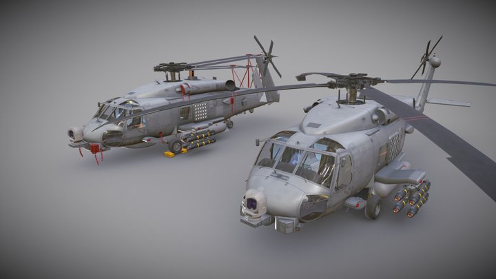 MH-60R "Sea Hawk" Static 3D Model