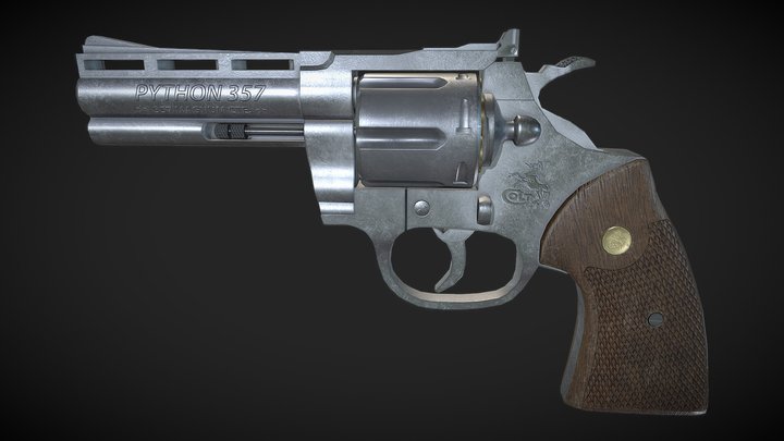 Magnum Python 357 3D Model