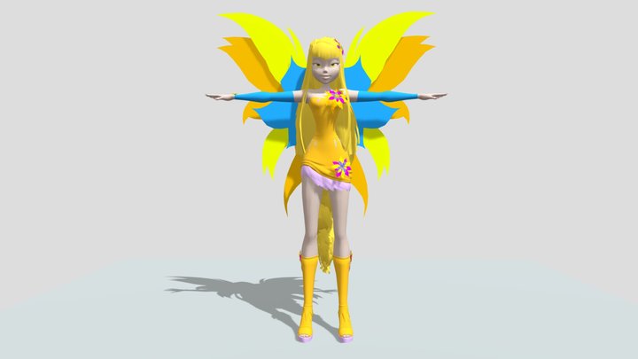Winx 3D models - Sketchfab