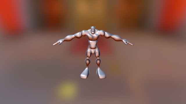 monster 3D Model