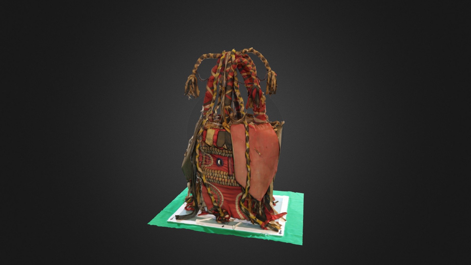 Igbo Mask — Sketchfab embed 3D viewer