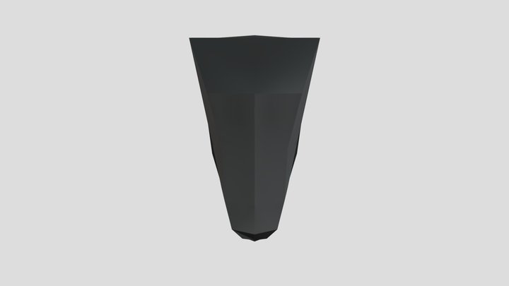 Gorilla tag wolf face 3D Model