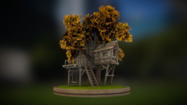 Treehouse 3D Model