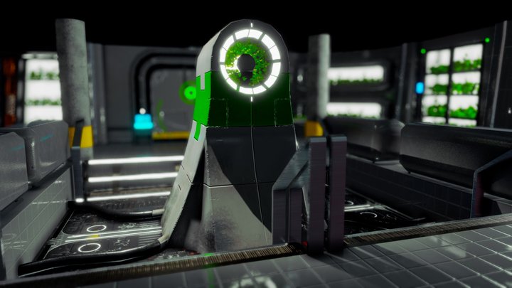 Hydroponics Plant Lab - Final 3D Model
