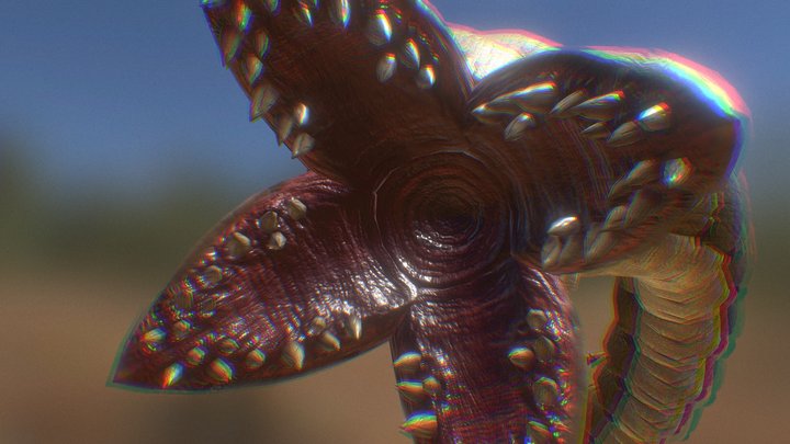 Sandworm 3D Model