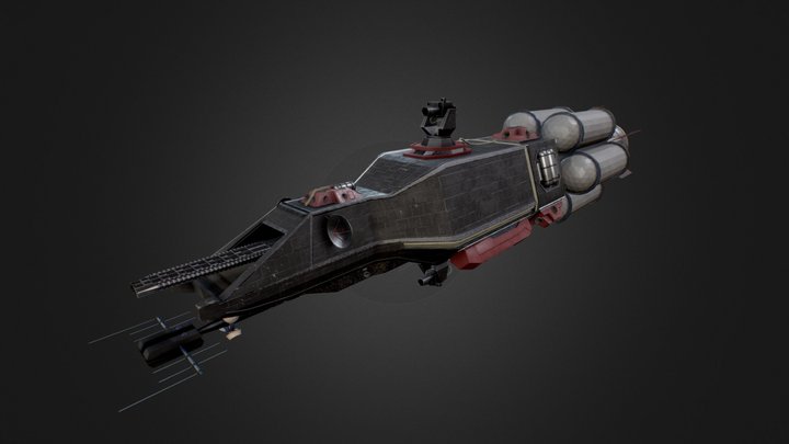 Freedom-Class Peregrina | Mankind Diaspora 3D Model