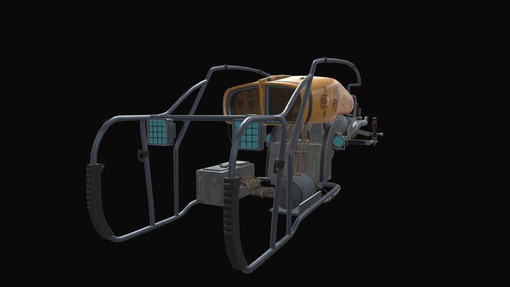 WANDERER'S WAGON From Destiny 2 3D Model