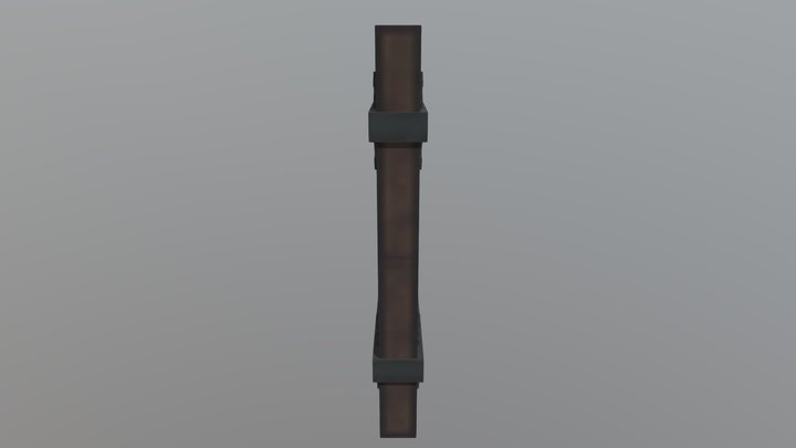spruce door 3D Model
