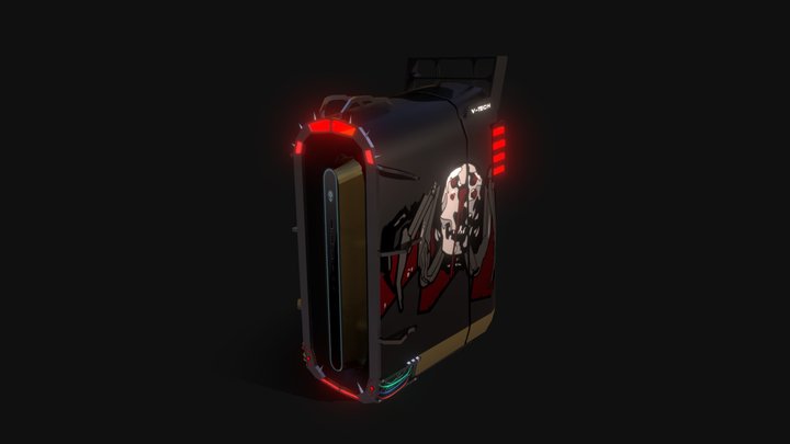 Maelstrom case mod - CyberUpYourPC 3D Model