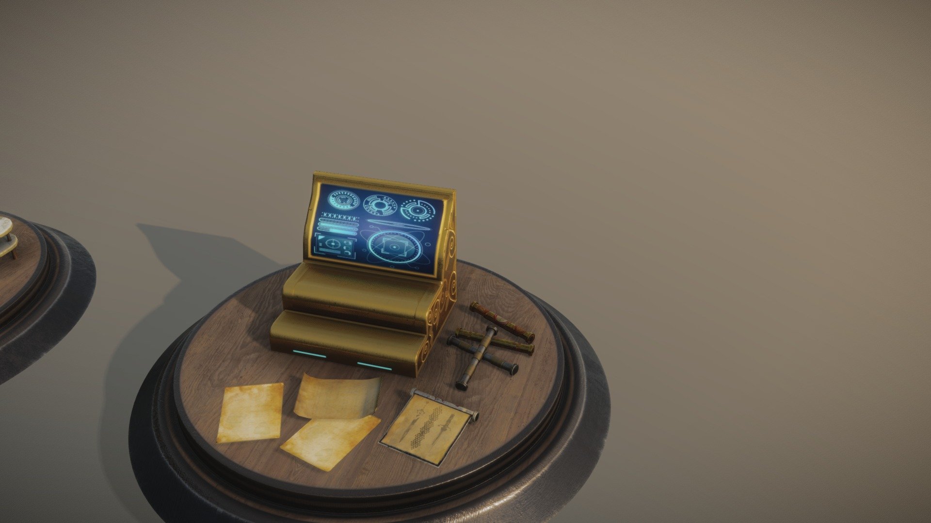 Shop of magical books. - 3D model by ikosenkova860 [e204007] - Sketchfab