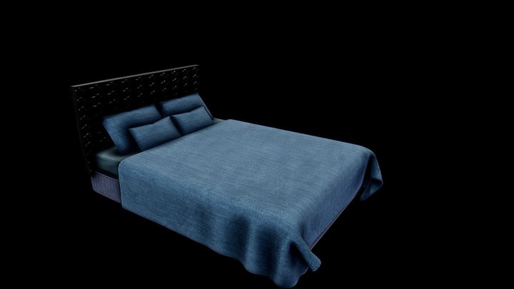 Bed Model 3D Model