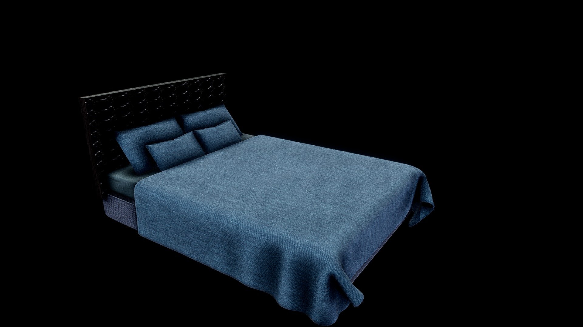Bed Model — Sketchfab embed 3D viewer