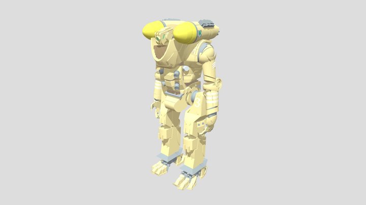 Old horizon brave model. 3D Model