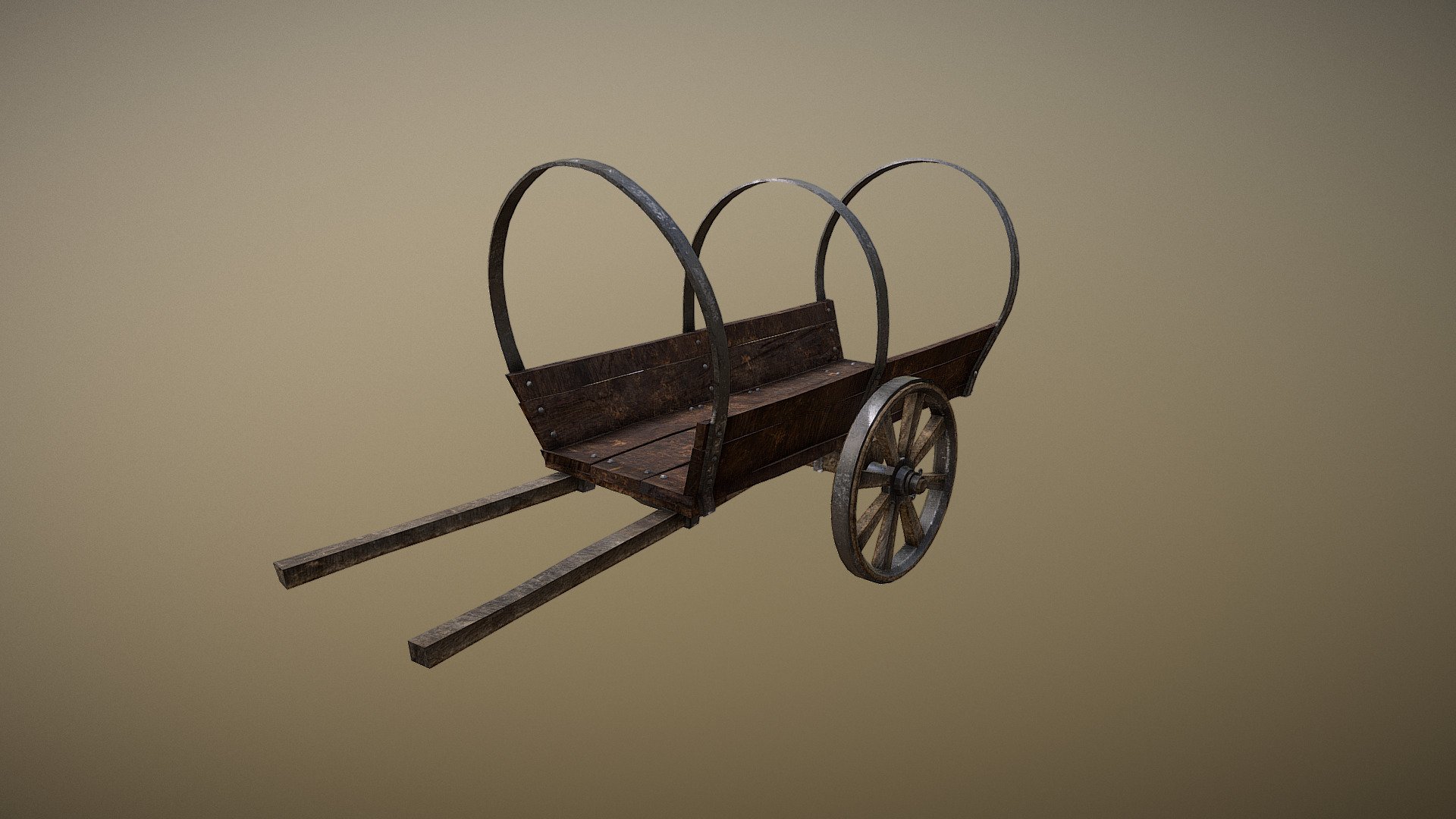 Old Wooden Carriage