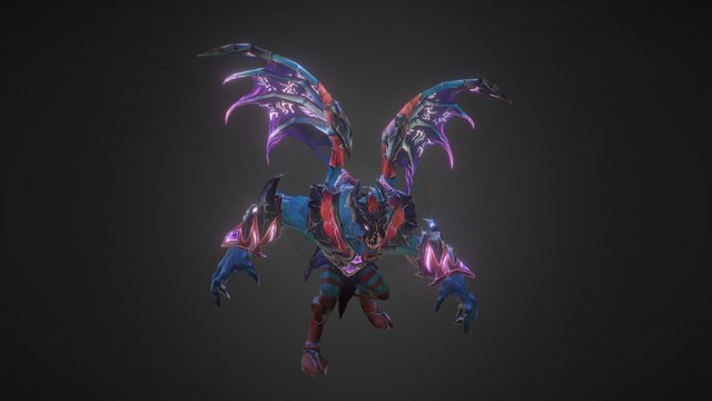 Armor of the Night Ghost 3D Model