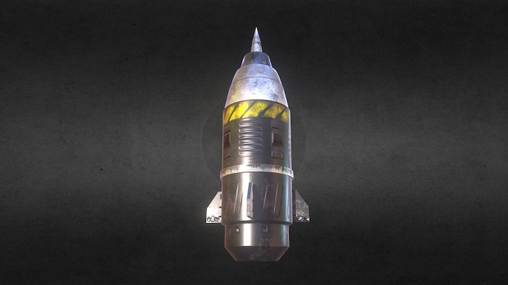 Missile 3D Model
