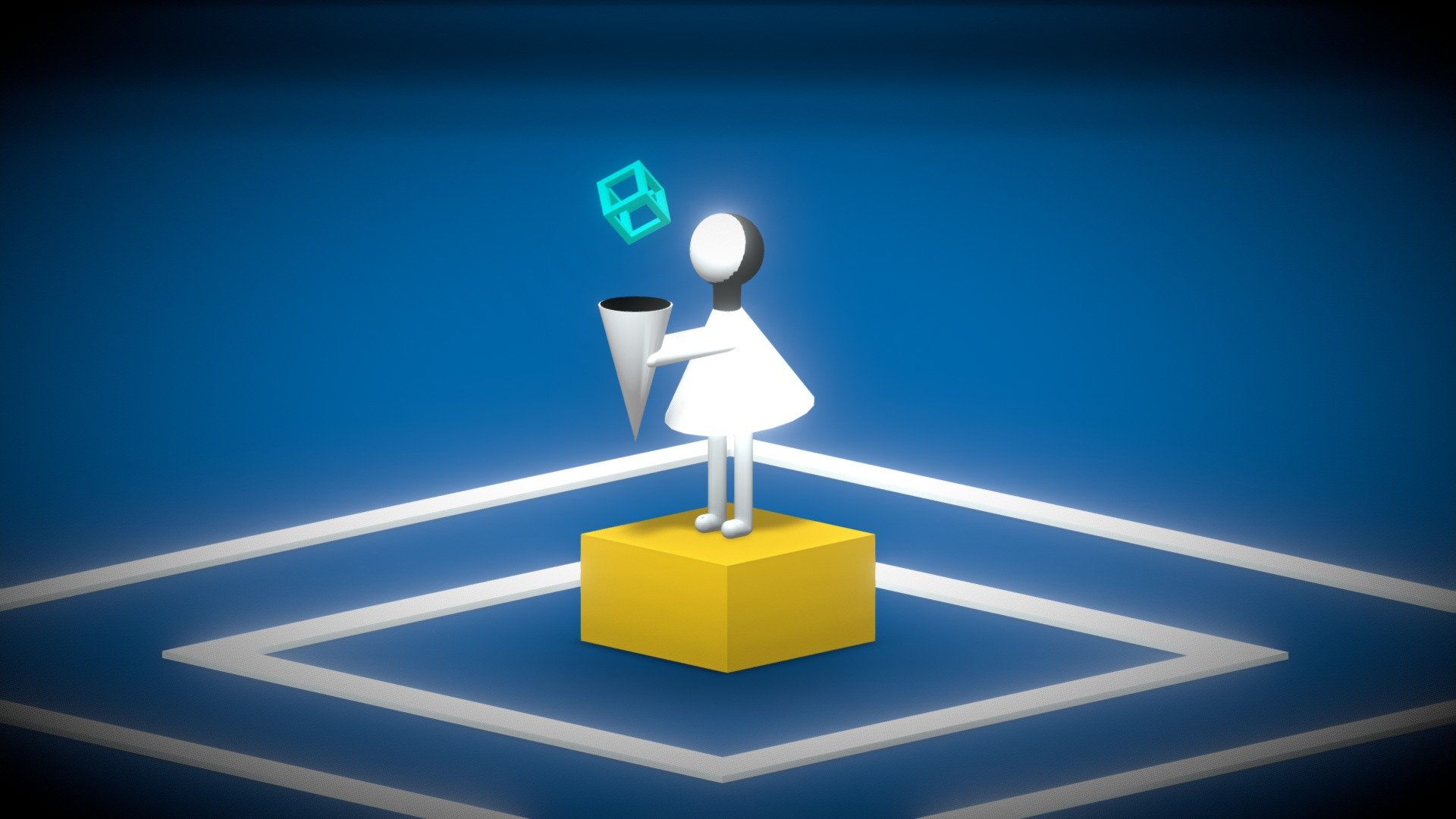 Monument Valley Ida Scene - 3D model by NANO (@NANOxDucko) [e2078dc ...