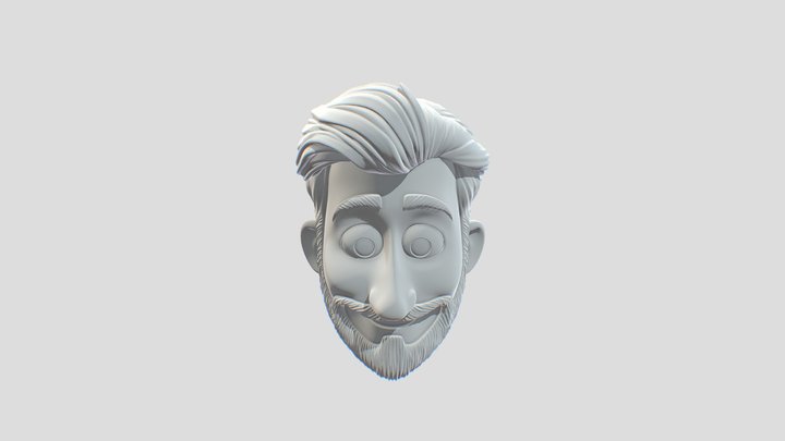 Bearded Avatar 3D Model
