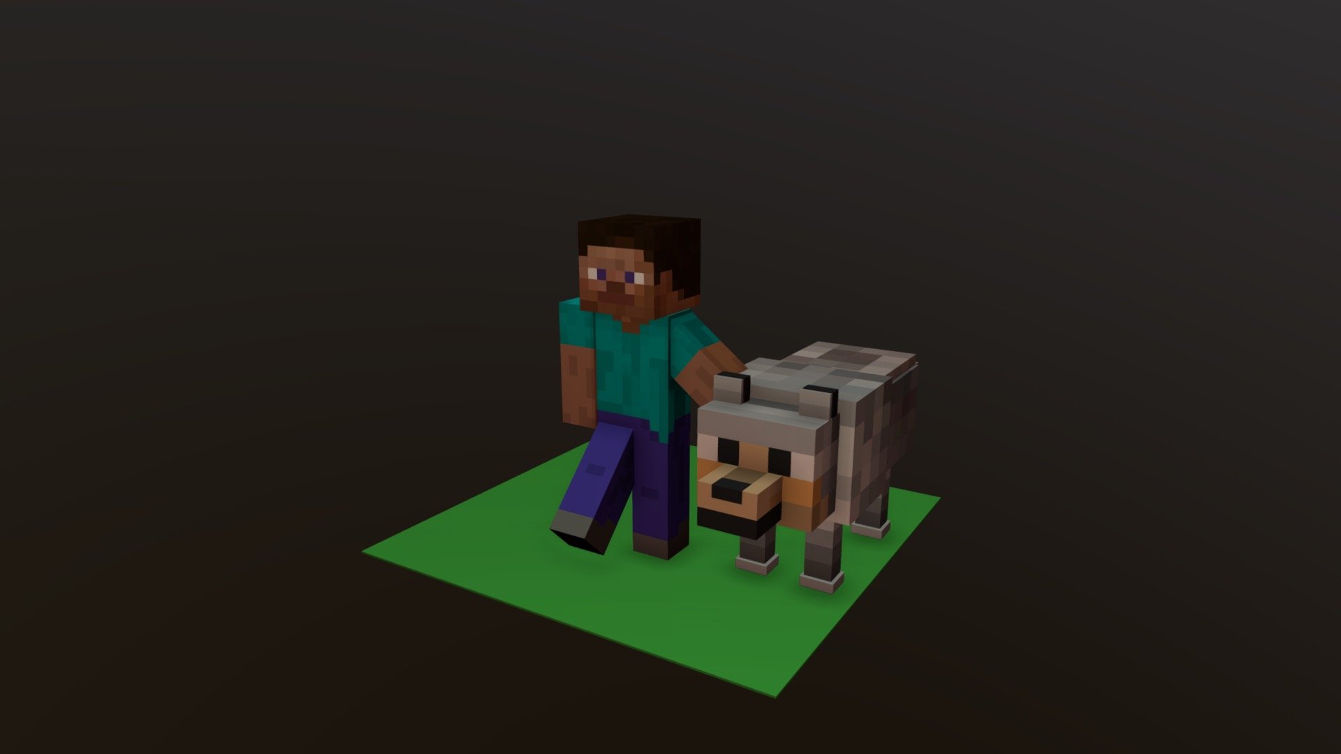 Herobrine 3D models - Sketchfab