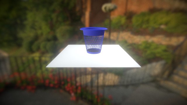 Tempat Sampah 3D Model