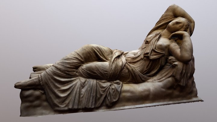 Sleeping Ariadne 3D Model