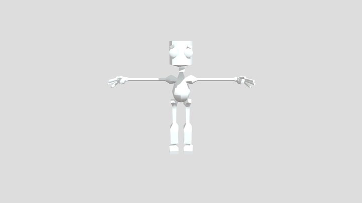 Robot Man 3D Model