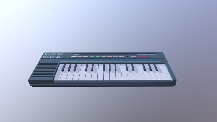 Keyboard 3D Model