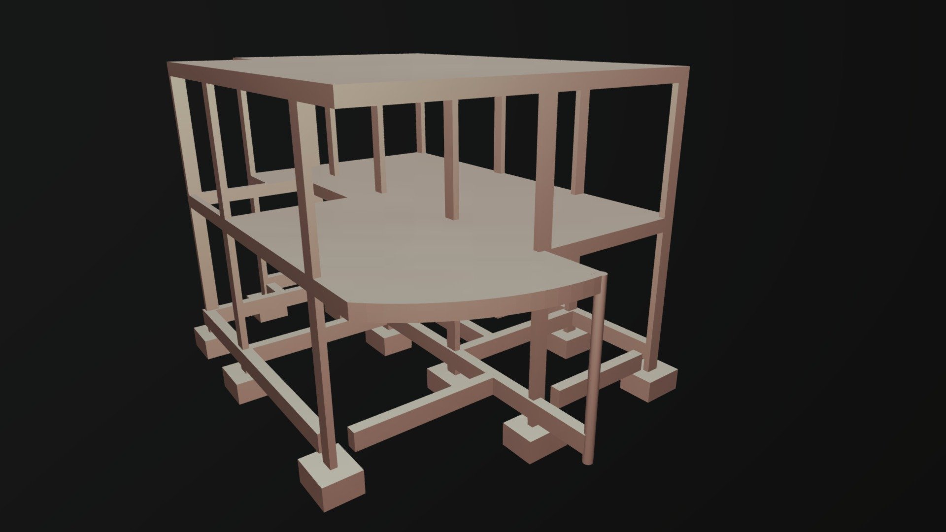Figura 5.21: Modelo 2 Importado No Revit